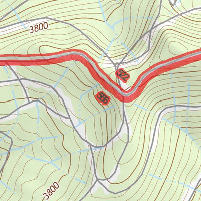 46122SE Page 52 Mount Saint Helens Topo Preview 2