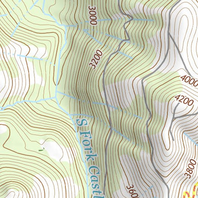 46122SE Page 54 Mount Saint Helens Topo Preview 3