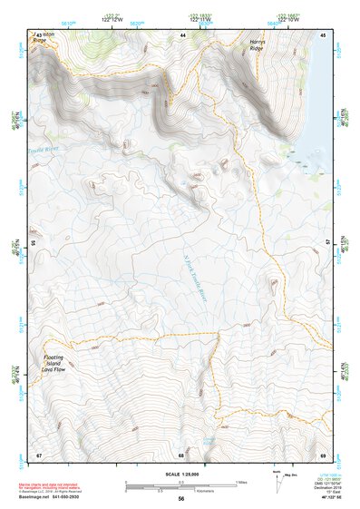 46122SE Page 56 Mount Saint Helens Topo Preview 1