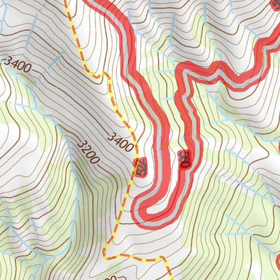 46122SE Page 58 Mount Saint Helens Topo Preview 2
