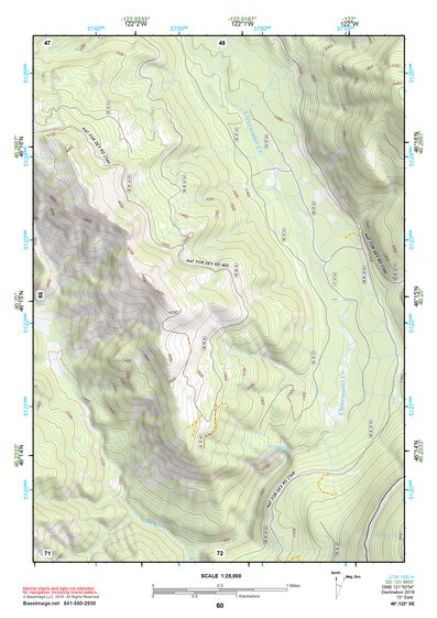 46122SE Page 60 Mount Saint Helens Topo Preview 1