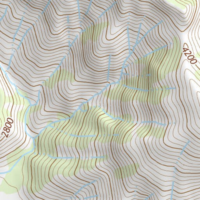 46122SE Page 60 Mount Saint Helens Topo Preview 3
