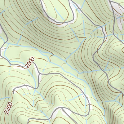 46122SE Page 62 Mount Saint Helens Topo Preview 2
