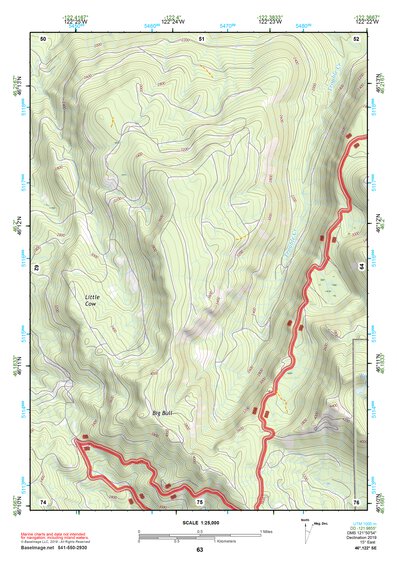 46122SE Page 63 Mount Saint Helens Topo Preview 1