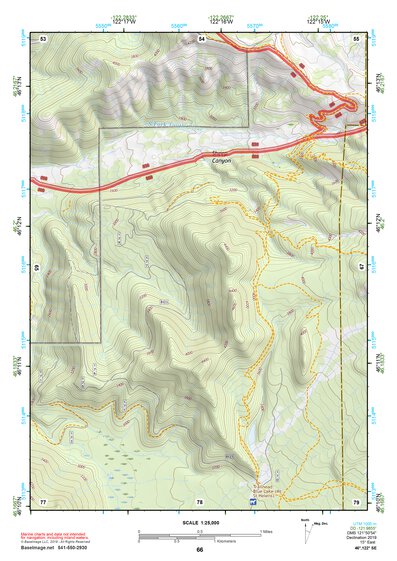 46122SE Page 66 Mount Saint Helens Topo Preview 1