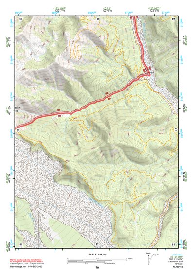 46122SE Page 70 Mount Saint Helens Topo Preview 1