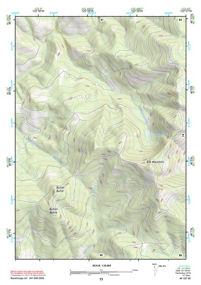 46122SE Page 73 Mount Saint Helens Topo Preview 1