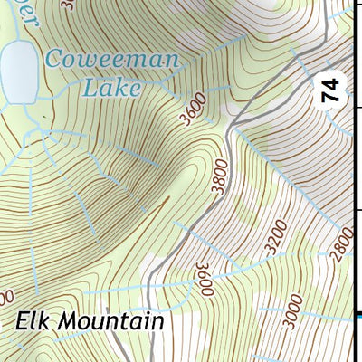 46122SE Page 73 Mount Saint Helens Topo Preview 3