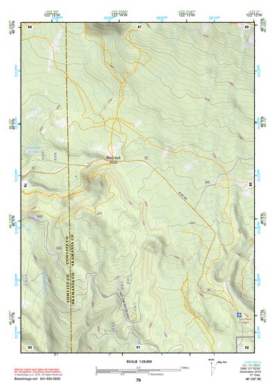 46122SE Page 79 Mount Saint Helens Topo Preview 1