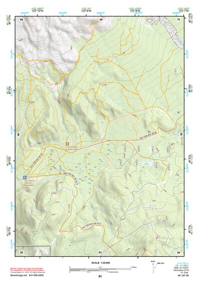 46122SE Page 81 Mount Saint Helens Topo Preview 1