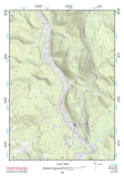 46122SE Page 84 Mount Saint Helens Topo Preview 1
