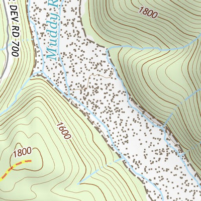 46122SE Page 84 Mount Saint Helens Topo Preview 3