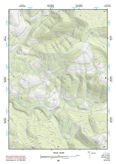46122SE Page 85 Mount Saint Helens Topo Preview 1