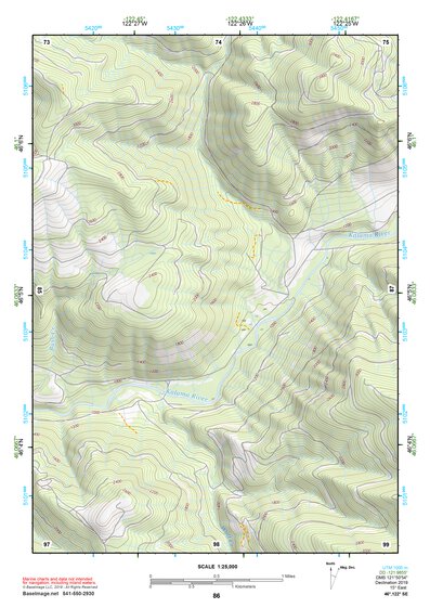 46122SE Page 86 Mount Saint Helens Topo Preview 1