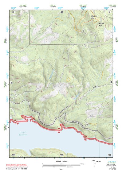 46122SE Page 93 Mount Saint Helens Topo Preview 1