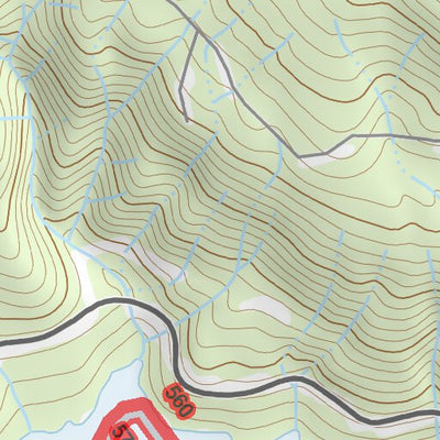 46122SE Page 94 Mount Saint Helens Topo Preview 3