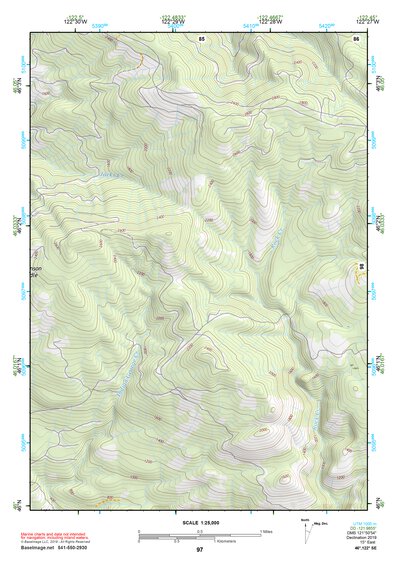 46122SE Page 97 Mount Saint Helens Topo Preview 1