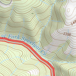 46122SE Page 100 Mount Saint Helens Topo Preview 3