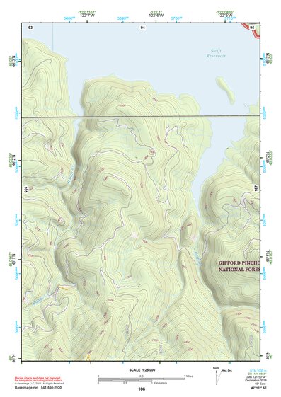 46122SE Page 106 Mount Saint Helens Topo Preview 1
