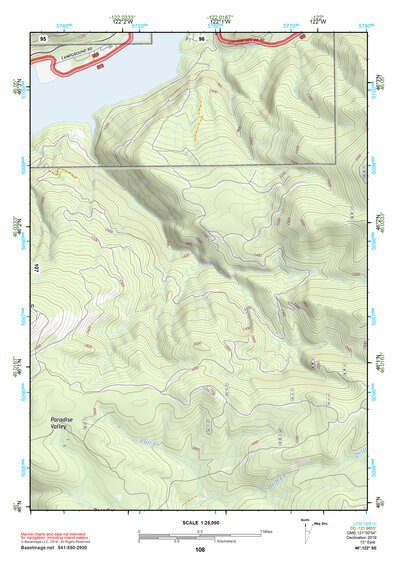 46122SE Page 108 Mount Saint Helens Topo Preview 1