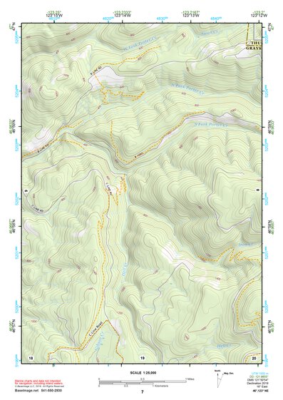 46123NE Page 7 Chehalis River Topo Preview 1