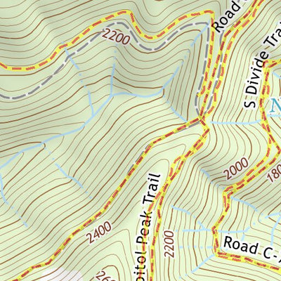 46123NE Page 9 Chehalis River Topo Preview 3