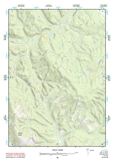 46123NE Page 15 Chehalis River Topo Preview 1