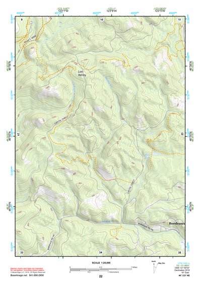 46123NE Page 22 Chehalis River Topo Preview 1