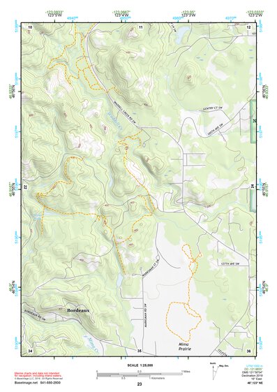 46123NE Page 23 Chehalis River Topo Preview 1
