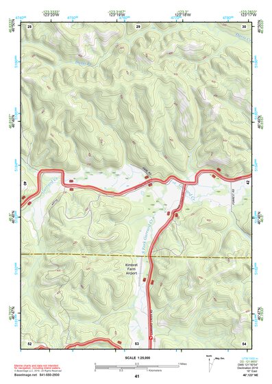 46123NE Page 41 Chehalis River Topo Preview 1