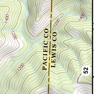46123NE Page 51 Chehalis River Topo Preview 3