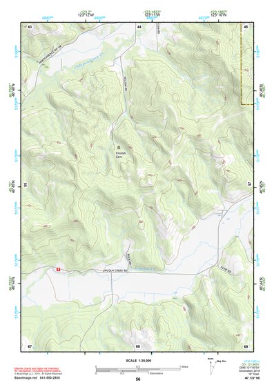 46123NE Page 56 Chehalis River Topo Preview 1