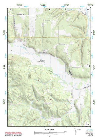 46123NE Page 59 Chehalis River Topo Preview 1
