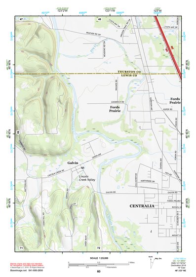 46123NE Page 60 Chehalis River Topo Preview 1