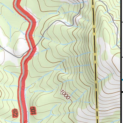 46123NE Page 63 Chehalis River Topo Preview 3