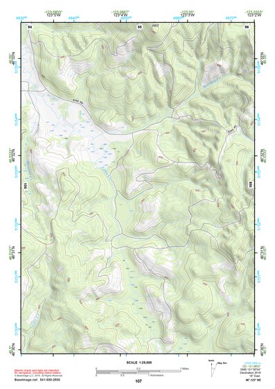 46123NE Page 107 Chehalis River Topo Preview 1