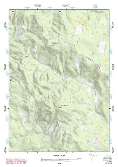46123NE Page 108 Chehalis River Topo Preview 1