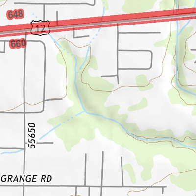 46123NW Page 8 Chehalis River Topo Preview 2