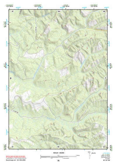 46123NW Page 70 Chehalis River Topo Preview 1