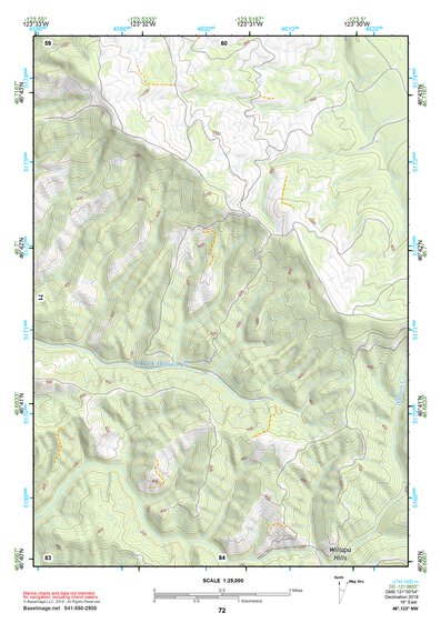 46123NW Page 72 Chehalis River Topo Preview 1