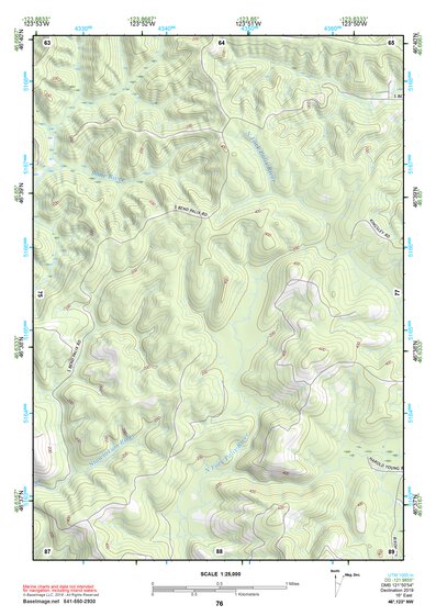 46123NW Page 76 Chehalis River Topo Preview 1