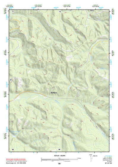 46123NW Page 84 Chehalis River Topo Preview 1