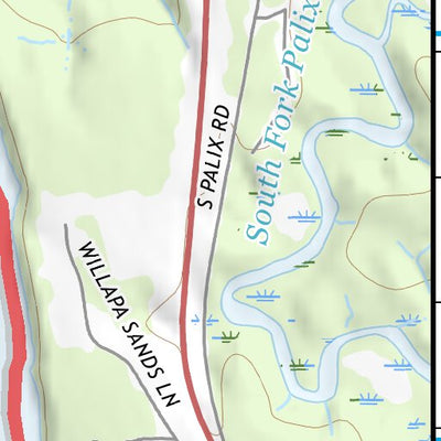 46123NW Page 86 Chehalis River Topo Preview 3