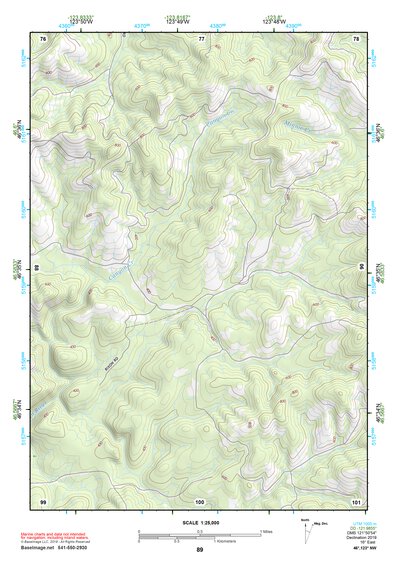 46123NW Page 89 Chehalis River Topo Preview 1