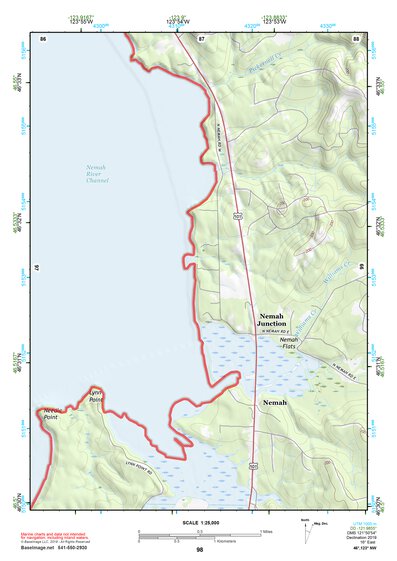 46123NW Page 98 Chehalis River Topo Preview 1