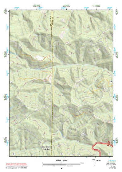 46123SE Page 4 Astoria Topo Preview 1