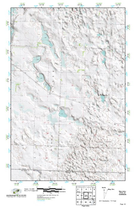 (47101e1) Page 020 Garrison Map by BaseImage Publishing | Avenza Maps