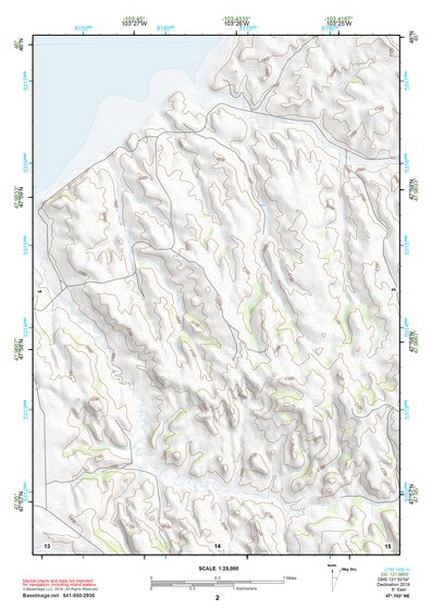 47103NE Page 2 Watford City Topo Preview 1