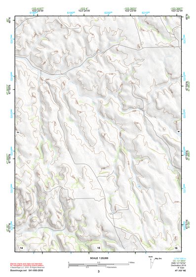 47103NE Page 3 Watford City Topo Preview 1