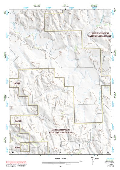 47103NE Page 10 Watford City Topo Preview 1